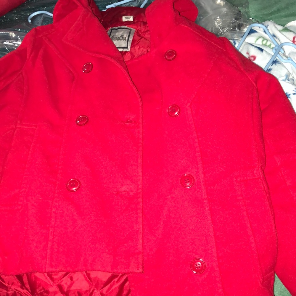 Excelled Collection Red Coat